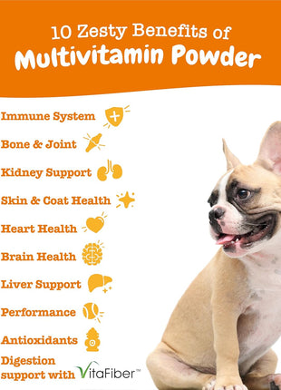 Zesty Paws Allergy & Immune Bites + 10-in-1 Dog Multivitamin Powder