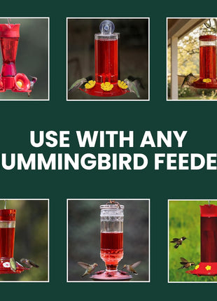Perky-Pet Hummingbird Instant Nectar Powder Concentrate - 2 lb Bag - 244SFB - Makes 192 oz of Humming bird Liquid Food Nectar - 100% Sucrose
