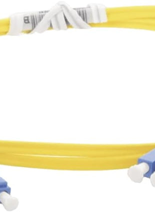 Panduit Duplex OS2 Singlemode Fiber Optic Patch Cord, 9 μm Core, LC Duplex Connectors, 3.28 ft (1 m) L, Riser (OFNR)