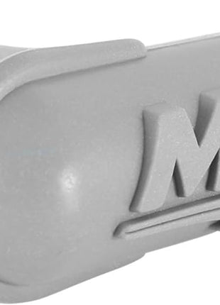 MSD 34515 90? Spark Plug Boot, Gray Silicone, 100each