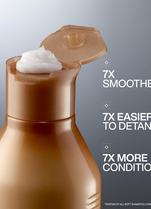 Redken All Soft Conditioner | For Dry, Brittle Hair | Moisturizes & Provides Intense Softness | With Argan Oil | 10.1 Fl Oz