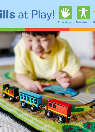 Melissa & Doug 5186 Wooden Train Cars Train