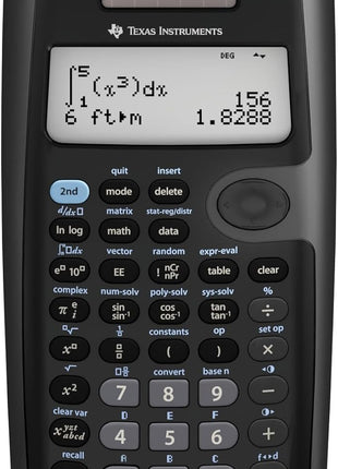 Texas Instruments TI-36X Pro Engineering/Scientific Calculator | 9.7 Inch | Black.
