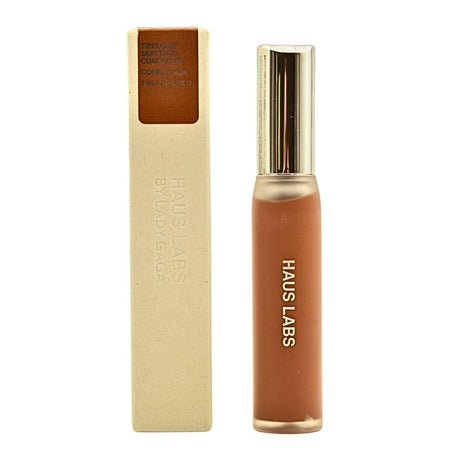 Haus Labs Triclone Skin Tech Hydrating Concealer 43 Medium Deep Golden Yellow Olive Undertones – Brightening, Crease-Resistant, Arnica-Infused