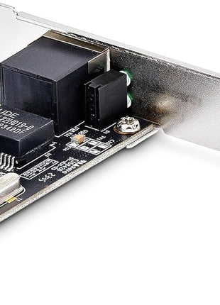 StarTech.com 1-Port 2.5Gbps PCIe Network Card, Computer Network Card, Intel I225-V, Multi-Gigabit Ethernet Interface Card