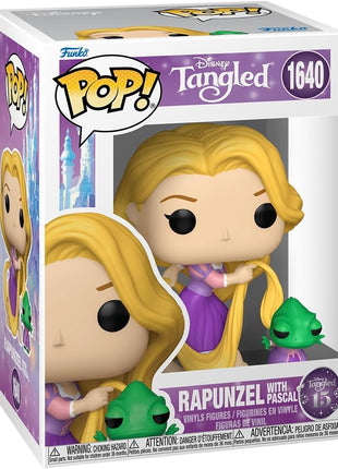Funko Pop! & Buddy: Tangled - Rapunzel with Pascal - Collectable Vinyl Figure - Gift Idea - Official Merchandise - Toys for Kids & Adults - Disney Fans - Model Figure for Collectors and Display