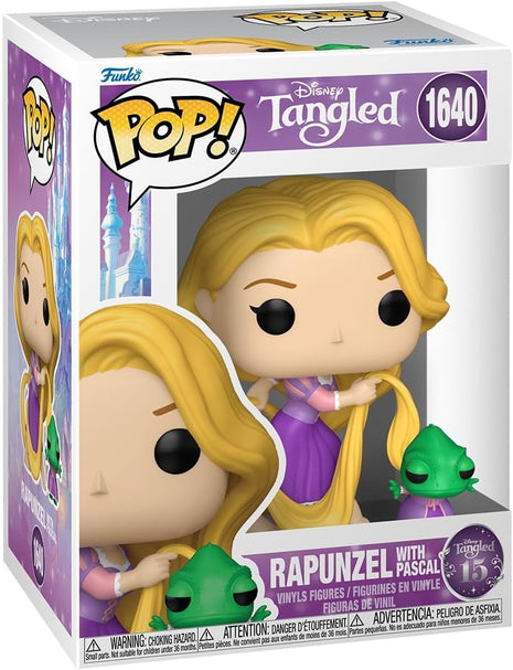 Funko Pop! & Buddy: Tangled - Rapunzel with Pascal - Collectable Vinyl Figure - Gift Idea - Official Merchandise - Toys for Kids & Adults - Disney Fans - Model Figure for Collectors and Display