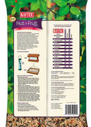 Kaytee Nut & Fruit Wild Bird Seed, 5 lb