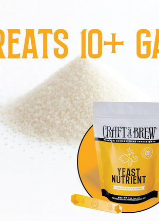 Craft A Brew   Yeast Nutrient   Food Grade   For Wine Making & Beer Brewing   Creates Nutrient Rich Environment For Yeast   2 oz Package
