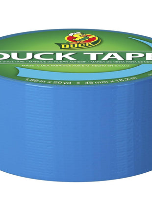 Duck Brand 1311000 Color Duct Tape, Electric Blue, 1.88 Inches x 20 Yards, Single Roll