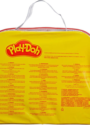 Play-Doh Starter Set 9-Piece Kit with Storage Tote & 4 Modeling Compound Cans, Ages 3+, Presentation May Vary | 4 Modeling Compound Cans, Arts and Crafts for Kids, Back to School Classroom Supplies, Preschool Toys, Ages 3+