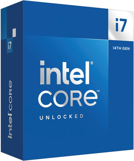 Intel« CoreTM i7-14700K New Gaming Desktop Processor 20 cores (8 P-cores  12 E-cores) with Integrated Graphics - Unlocked