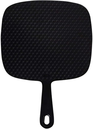 ForPro Extra Large Hand Mirror with Handle, 9Wx12L in, Black | Extra Large Multi-Purpose Handheld Mirror with Distortion-Free Reflection