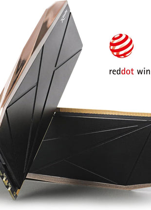V-Color DDR5 Manta XFinity 32GB (16GBx2) 8000MHz CL38-48-48 1.4V SK Hynix IC RGB Desktop Computer Gaming Memory CUDIMM (TMXFCL1680838KSK)