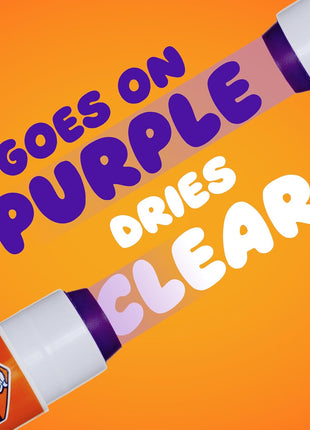 Elmer's Disappearing Purple School Glue Sticks, Washable, 22 Grams, 3 Count - Poster, Vision Board, Back to School Supplies, #1 Teacher Brand