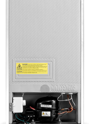 Midea MRU03M2ABB Upright Freezer, 3.0 Cubic Feet Mini Freezer, For Kitchen Apartment Office Basement or Dormitory, Black