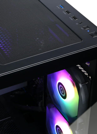 CYBERPOWERPC Gamer Master Gaming PC, AMD Ryzen 5 5500 3.6GHz, Radeon RX 6400 4GB, 16GB DDR4, 500GB PCIe Gen4 SSD, WiFi Ready & Windows 11 Home (GMA3100A)