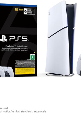 PlayStation 5 Digital Slim Console + Extra Controller