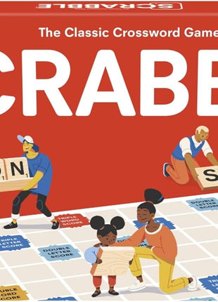 Hasbro Gaming Scrabble Board Game, Classic Word Games for Kids Ages 8 and Up, Fun Family Game for 2-4 Players, The Classic Crossword Game