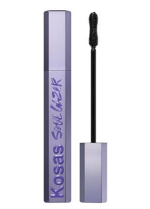 Kosas Soulgazer Lengthening + Lifting Peptide Mascara – Smudge-Proof, Clump-Free Mascara + Lash Serum 2-in-1 for Long, Defined Lashes – Curvilinear Molded Brush, Vegan, Sensitive-Eye Safe
