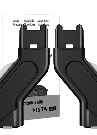 Upper Adapter Accessories Compatible with UPPAbaby Vista, Vista V2, Vista V3 Strollers/Bassinet, Toddler Sea, Infant Car Seats (Aria, Mesa V2, Mesa Max) — Not Compatible with Other Models