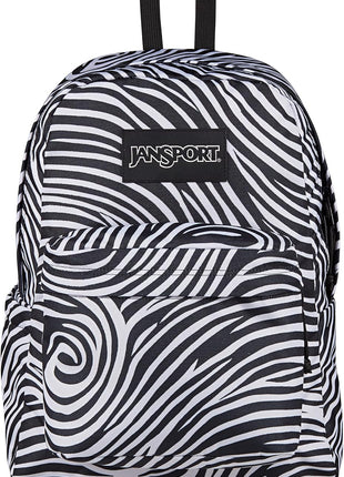 JanSport SuperBreak Plus Backpack with Padded 15-inch Laptop Sleeve and Integrated Bottle Pocket - Spacious and Durable Daypack for Work and Travel - Black