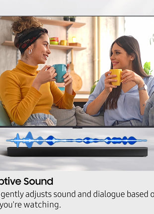 Samsung Q-Series Soundbar HW-Q600F 3.1.2ch with Wireless Subwoofer, Dolby Atmos/DTS Virtual:X, Q-Symphony, SpaceFit Sound Pro, Adaptive Sound, Game Mode Pro, Bluetooth, (2025 Model)