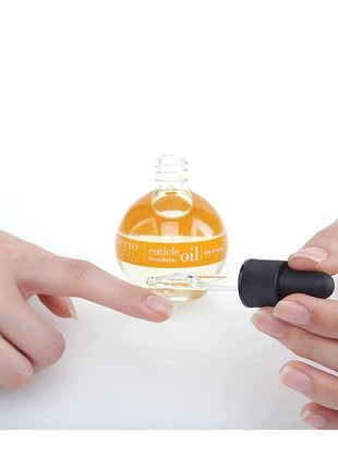 Cuccio Naturale Revitalizing- Hydrating Oil For Repaired Cuticles Overnight - Remedy For Damaged Skin And Thin Nails - Paraben /Cruelty-Free Formula - Milk And Honey - 2.5 Oz