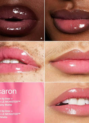 HAUS LABS BY LADY GAGA PHD HYBRID LIP GLAZE - Macaron (Cool Pink) + ENTEL Aloe vera Sheet Masque (BONUS)