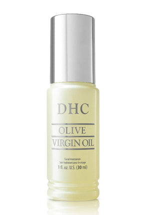 DHC Olive Virgin Oil, Moisturizing Face Oil, Nourishes Dry Skin, 1 oz | Made with Organic Olive Oil, Moisturizes without Clogging Pores, Strengthens Skin Barrier Health, Reduces Signs of Aging