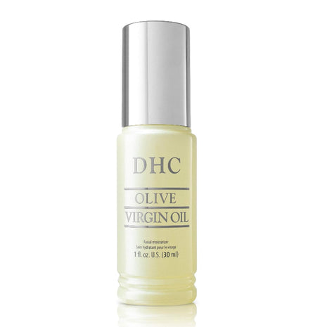 DHC Olive Virgin Oil, Moisturizing Face Oil, Nourishes Dry Skin, 1 oz | Made with Organic Olive Oil, Moisturizes without Clogging Pores, Strengthens Skin Barrier Health, Reduces Signs of Aging