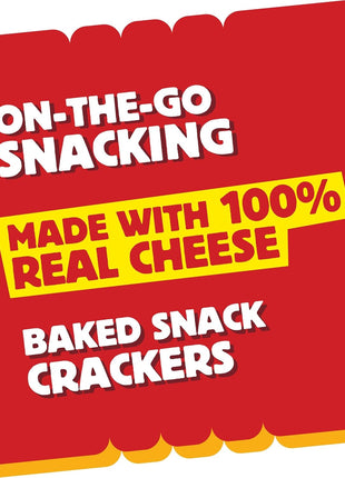 Cheez-It Cheese Crackers, Baked Snack Crackers, Lunch Snacks, Variety Pack, 12.1oz Box (12 Packs)