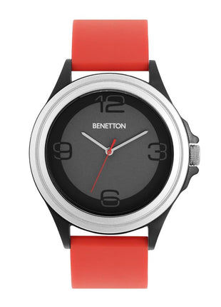 United Colors of Benetton Men Grey Round Resin Dial Analogue Watch- UWUCG0306