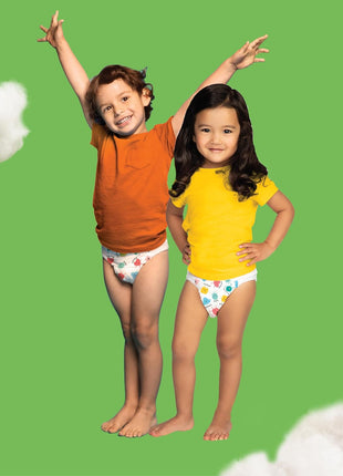 Hello Bello Premium Training Pants 3T-4T, All About Feelings Design, 22ct Jumbo Pack