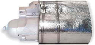 Thermo-Tec 14150 Starter Heat Shield, 7 inch x 22 inch, Silver
