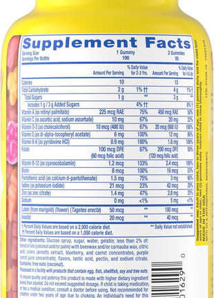 L'il Critters Gummy Vites Kids Multivitamin | 190 Gummies