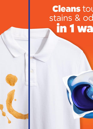 Tide PODS laundry detergent pacs, 3-in-1 Stain Remover, Odor Fighter, Color Protector, 112 Count, HE compatible, Spring Meadow Scent
