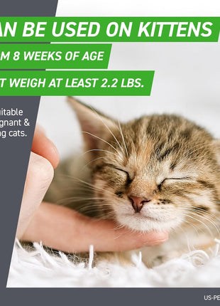 FRONTLINE Plus Flea and Tick Treatment for Cats Over 1.5 lbs. 3 Treatments