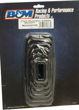 B&M 80668 Black Rubber Shifter Boot