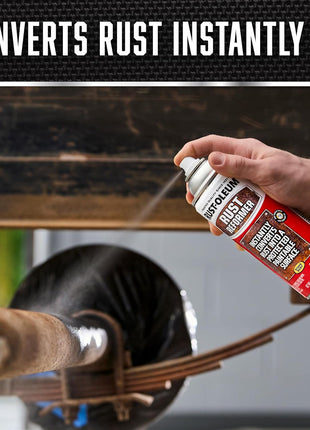 Rust-Oleum 248658 Stops Rust Reformer Spray Paint, 10.25 oz, Matte Black