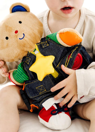 Melissa & Doug K's Kids - Teddy Wear Stuffed Bear Educational Toy