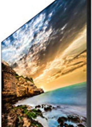 SAMSUNG Business QE50T 50-inch 4K UHD 3840x2160 LED Commercial Signage Display, HDMI, USB, Speakers, 3-Yr Wrnty, 16/7 Operation, 300 nit (LH50QETELGCXGO), Black