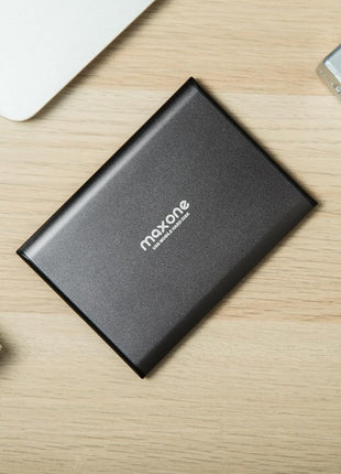 Maxone 1TB Ultra Slim Portable External Hard Drive HDD USB 3.0 Compatible with PC, Laptop, Charcoal Grey