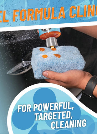 Chemical Guys Heavy Duty Water Spot Remover Gel for Paint, Glass, and Metal - Mineral and Water Spot Remover for Cars, Trucks, Motorcycles, RVs & More - 16 oz