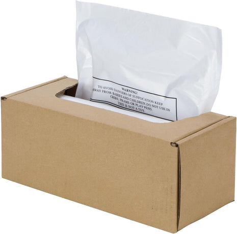 Fellowes AutoMax Powershred® Waste Bags, Box Of 50 Bags