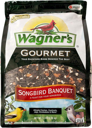 Wagner's 82042 Songbird Banquet Wild Bird Food, 5-Pound Bag