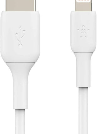 Belkin CAA001bt0MWH BOOST UP CHARGE Lightning to USB-A Cable, 6 Inches