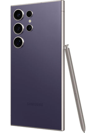 Samsung Galaxy S24 Ultra 5G, 256GB, Titanium Violet - Unlocked (Renewed)
