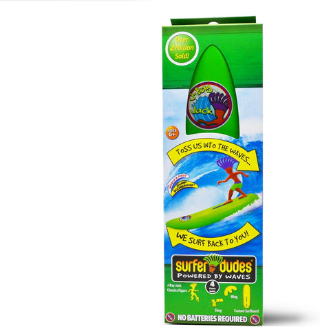 Classics Wave Powered Mini-Surfer and Surfboard Toy - J-Bay Jack