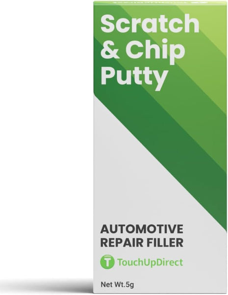 TouchUpDirect Scratch & Chip Putty - Ready-Mixed 5g Automotive Body Filler Kit for Deep Scratches & Gouges, Complete Chip Repair Kit with Spreader & Sandpaper - No Mixing Required
